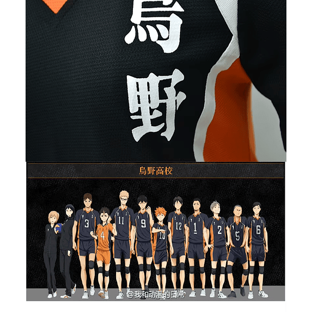 Tobio Kageyama - Haikyu - Uniforme 2