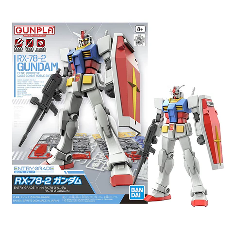 RX -78 -2 Entry Grade - Bandai - Mobile suit Gundam 0079