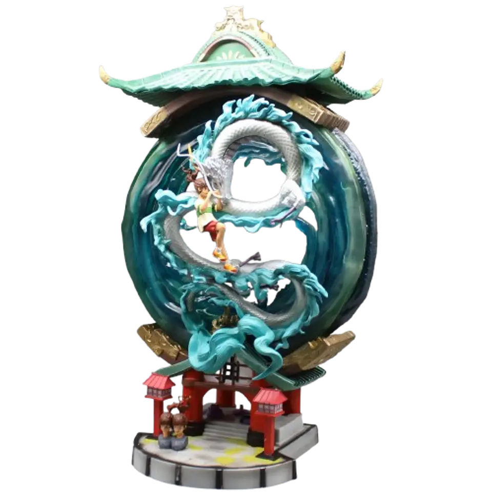 Chihiro y Haku lampara - El viaje de chihiro - Ghibli 1