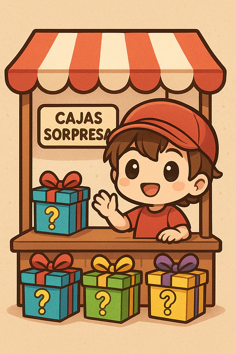 CAJA SORPRESA - Luck BOXES - CAJA MISTERIOSA