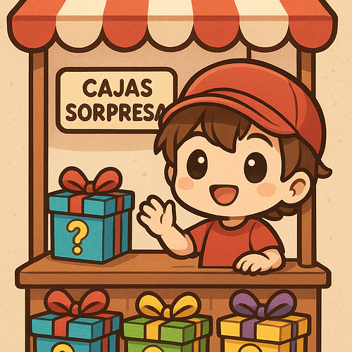 CAJA SORPRESA - LOOT BOXES - CAJA MISTERIOSA