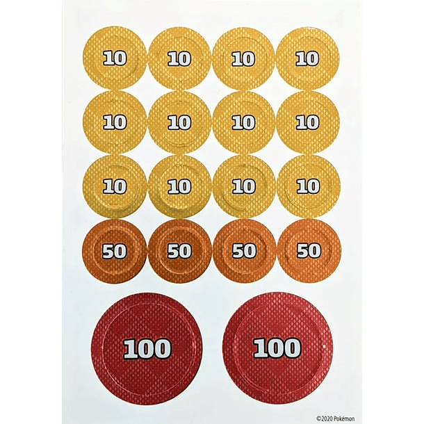 Contadores - Damage Counters - Pokemon 