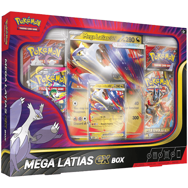 Pokemon Mega Latias Ex Box 