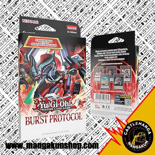 Burst Protocol Token Box - Ingles - Yu gi oh