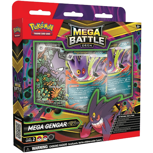 Deck Mega Gengar - Pokemon - TCg
