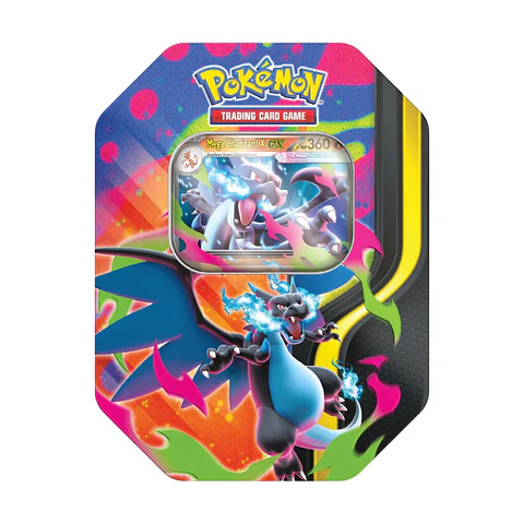 Mega Charizard x Tin - POkemon TCG