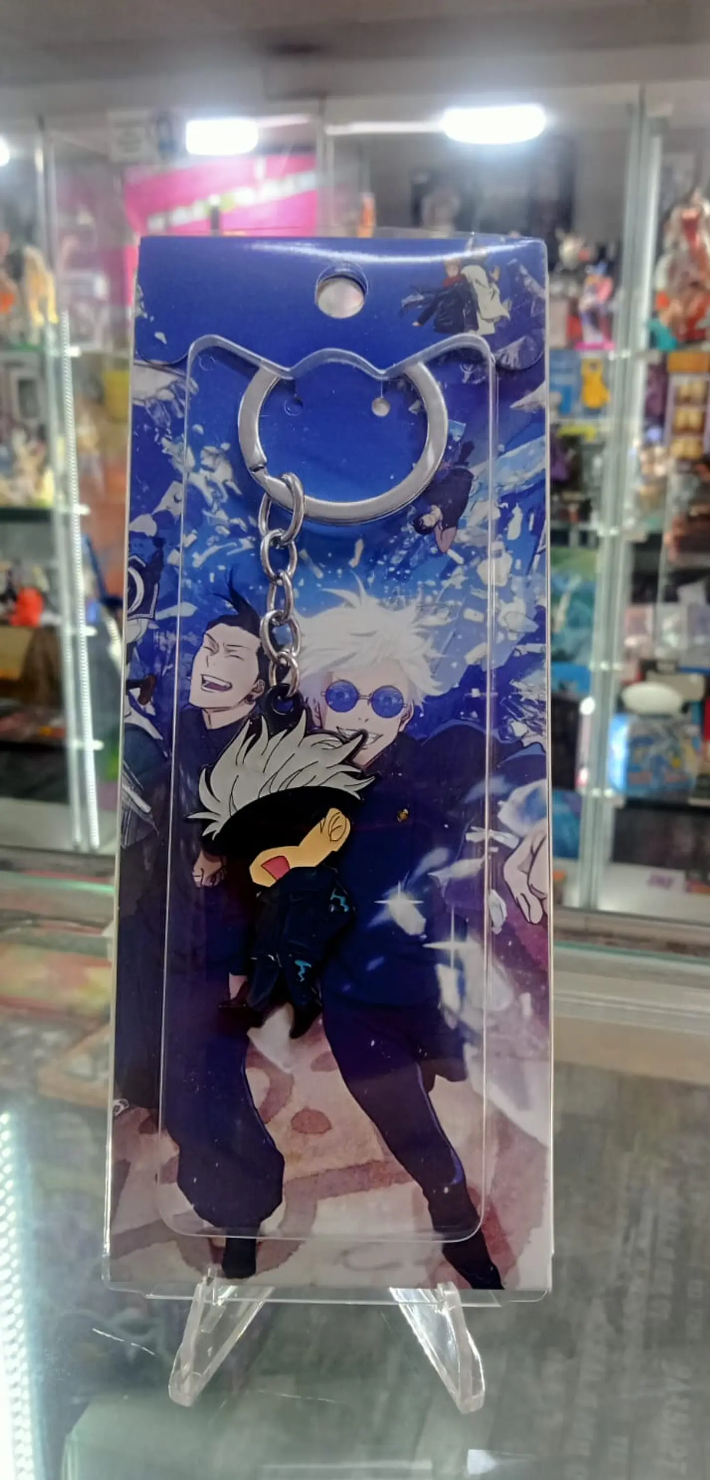 Gojo satoru - Jujutsu kaisen - llavero Enamel 1