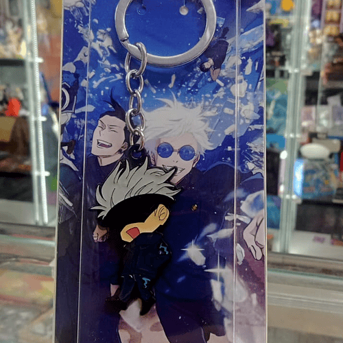 Gojo satoru - Jujutsu kaisen - llavero Enamel