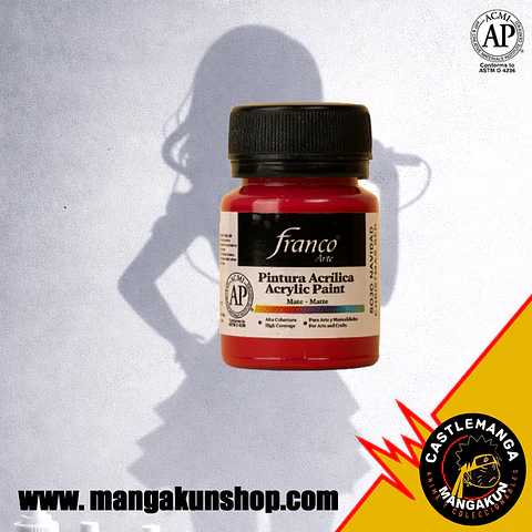 Rojo Navidad - Franco Arte - Matte