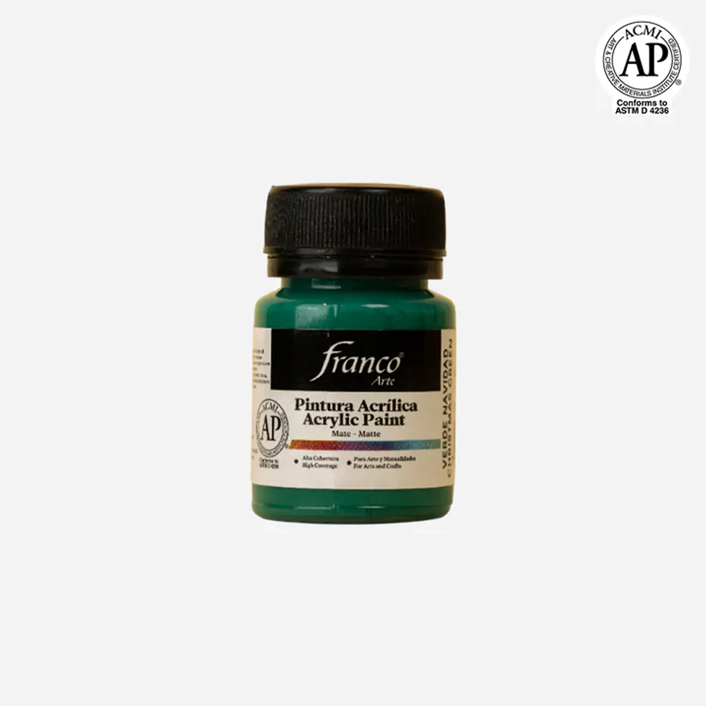 P.ACRILICA - ACRYLIC PAINT 30ML VERDE NAVIDAD - CHRISTMAS GREEN 1