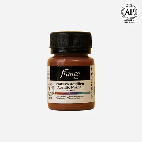 P.ACRILICA - ACRYLIC PAINT 30ML MARRON PELUCHE - TEDDY BROWN