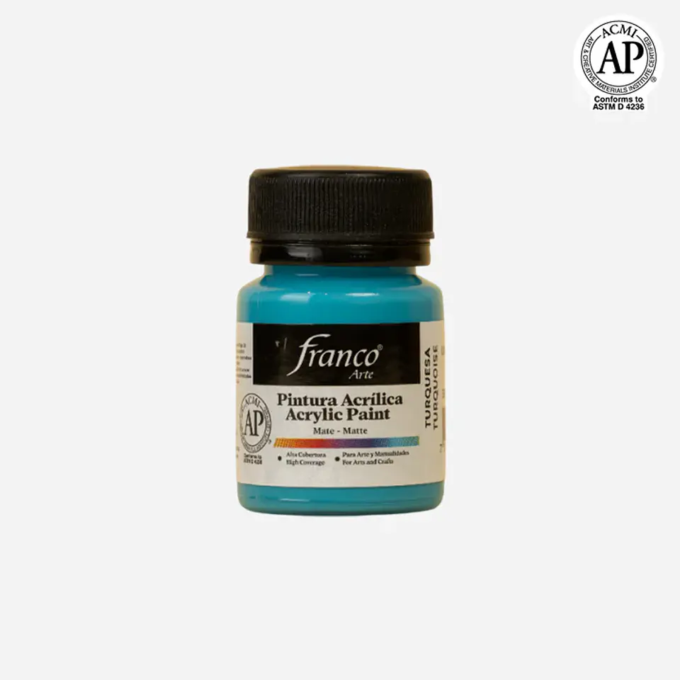 P.ACRILICA - ACRYLIC PAINT 30ML TURQUESA - TURQUOISE 1