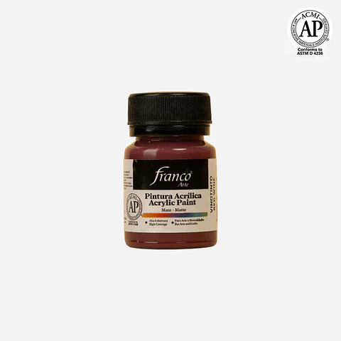 P.ACRILICA - ACRYLIC PAINT 30ML VINOTINTO - RED WINE