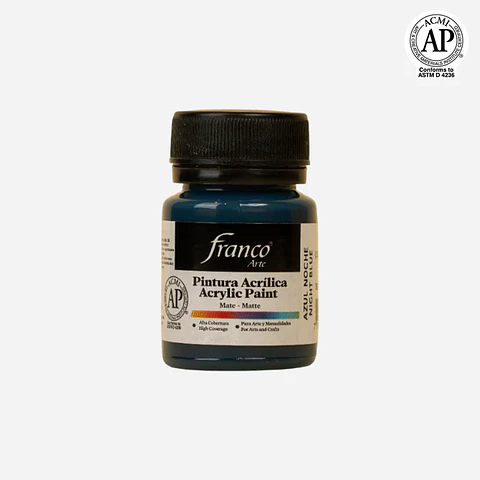 P.ACRILICA - ACRYLIC PAINT 30ML AZUL NOCHE - NIGHT BLUE