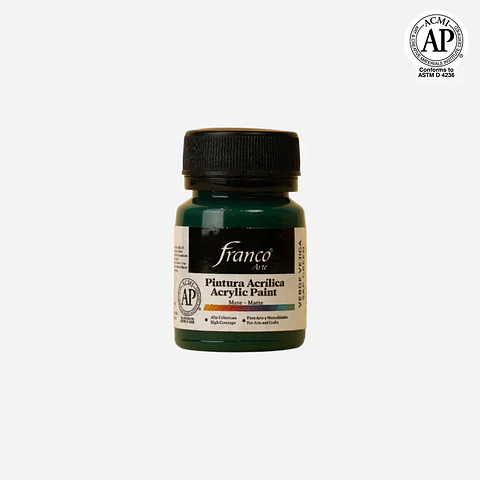 P.ACRILICA - ACRYLIC PAINT 30ML VERDE VEJIGA - SAP GREEN