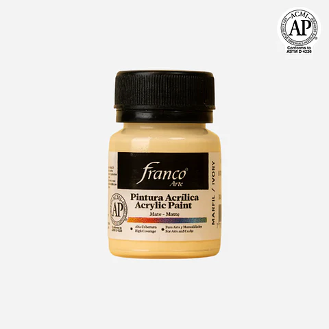 P.ACRILICA - ACRYLIC PAINT 30ML MARFIL - IVORY