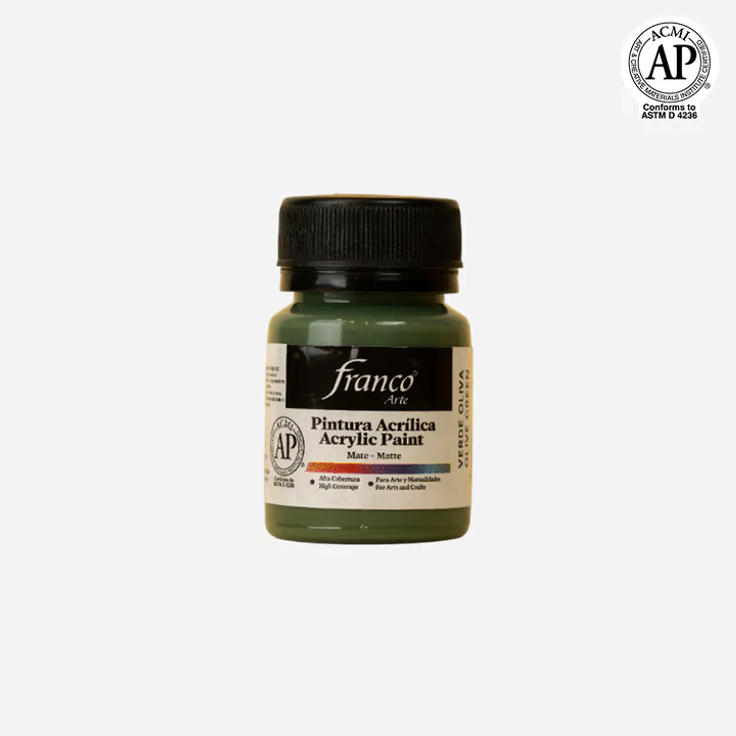 P.ACRILICA - ACRYLIC PAINT 30ML VERDE OLIVA - OLIVE GREEN 1