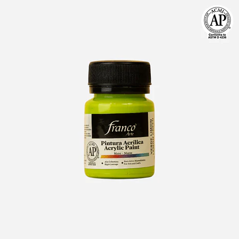 P.ACRILICA - ACRYLIC PAINT 30ML VERDE LIMON - LEMON GREEN