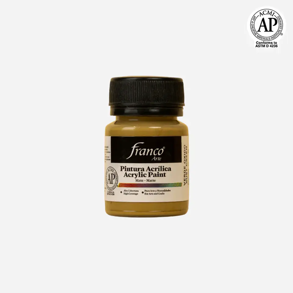 P.ACRILICA - ACRYLIC PAINT 30ML VERDE OXIDO - RUST GREEN 1