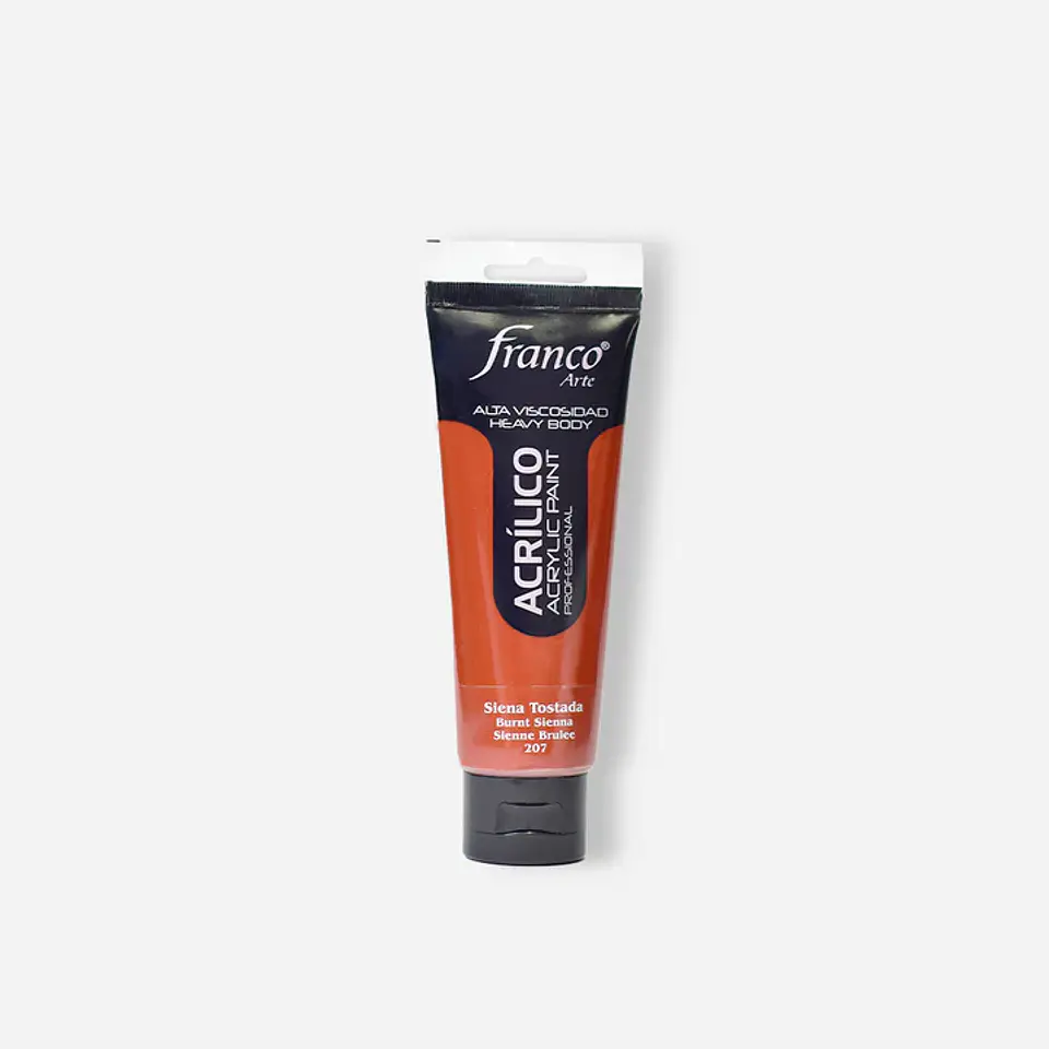 PROF.ACRYLIC PAINT 100ML TONO SIENA TOSTADA - BURNT SIENNA HUE 1