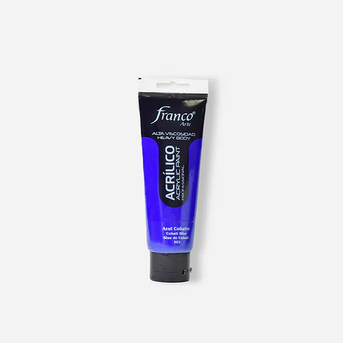 PROF.ACRYLIC PAINT 100ML TONO AZUL COBALTO - COBALT BLUE HUE