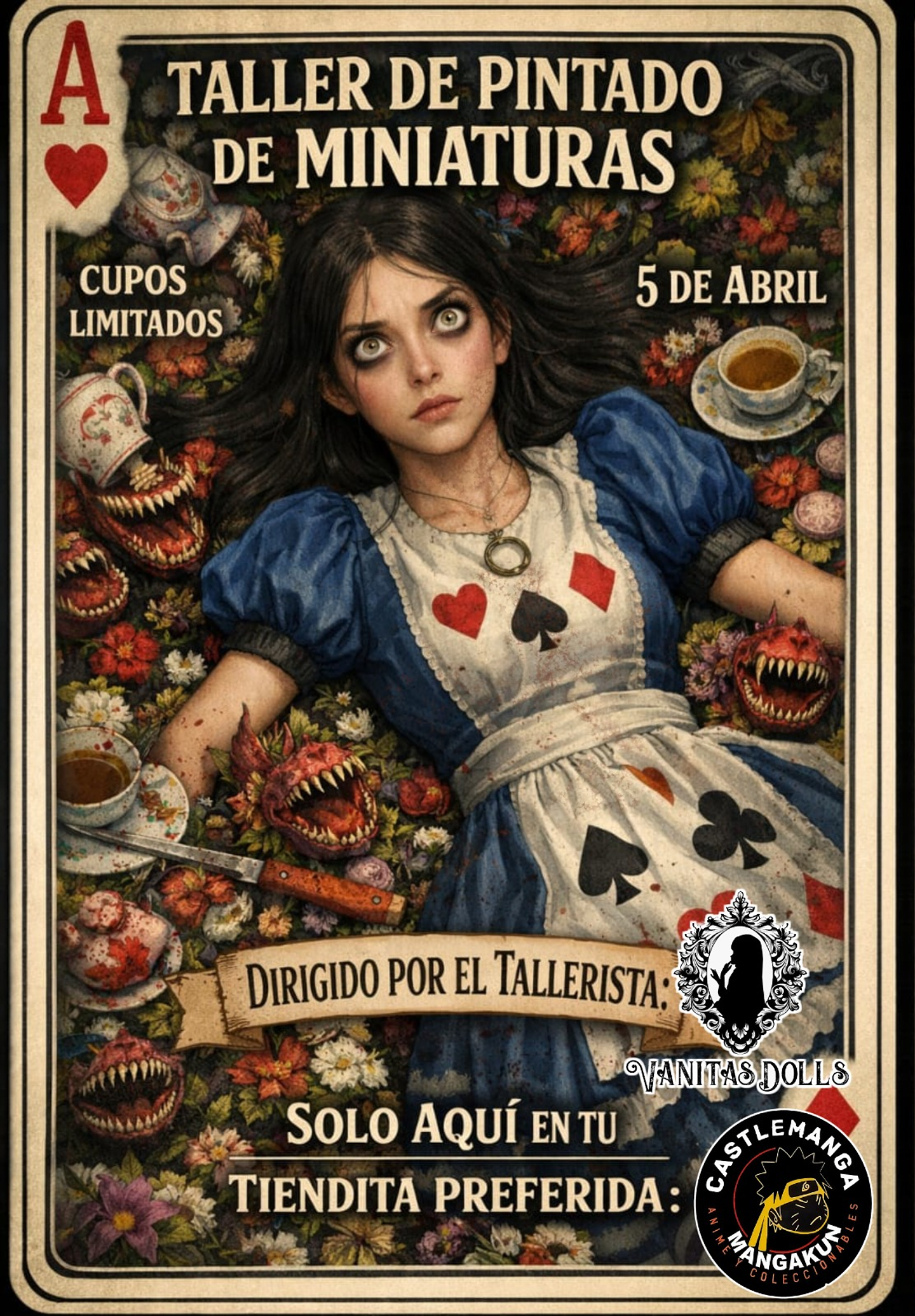 Taller de pintado de Miniaturas - Alice Madness Returns 1