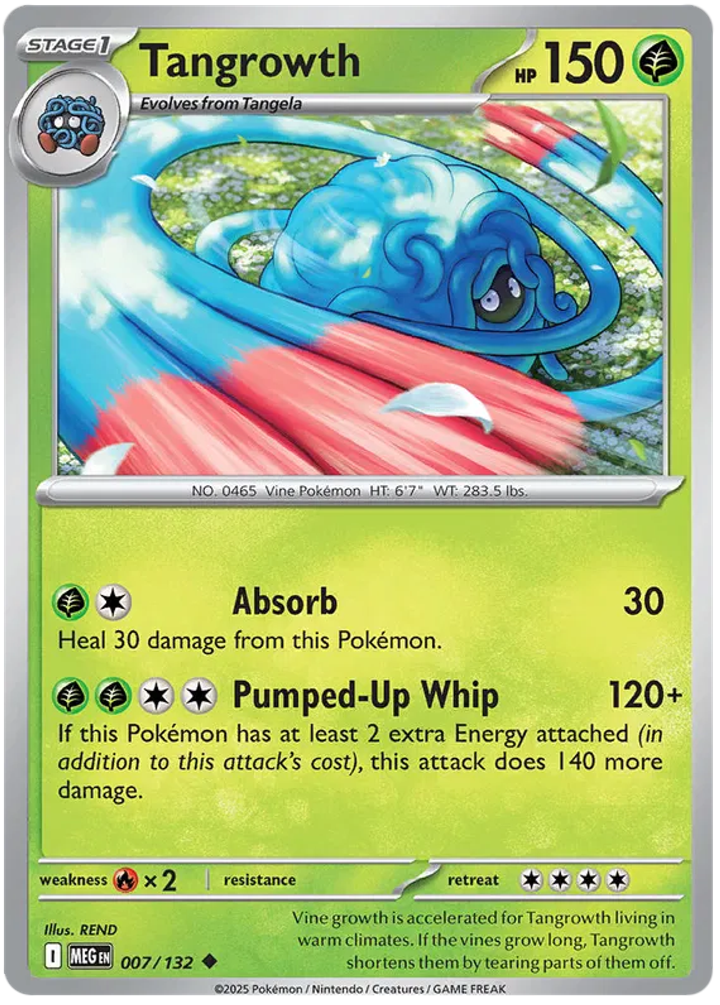 Tangrowth - Megaevolution 1