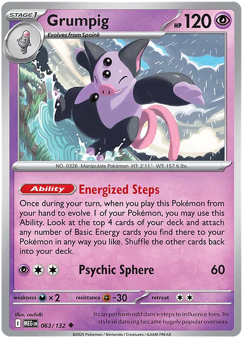 Grumpig - Megaevolucion - Megaevolution 