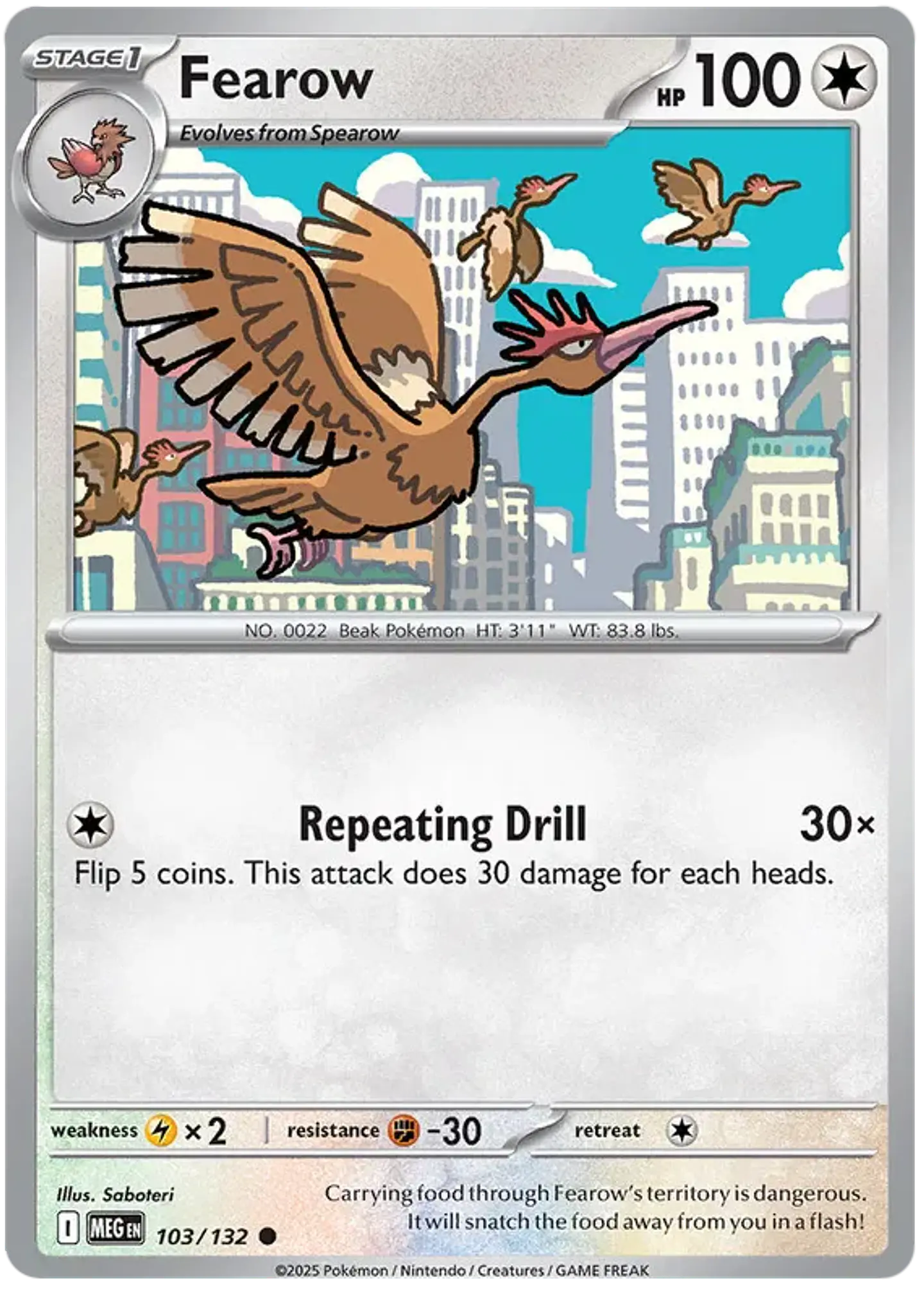 Fearow - Megaevolucion - Megaevolution  1