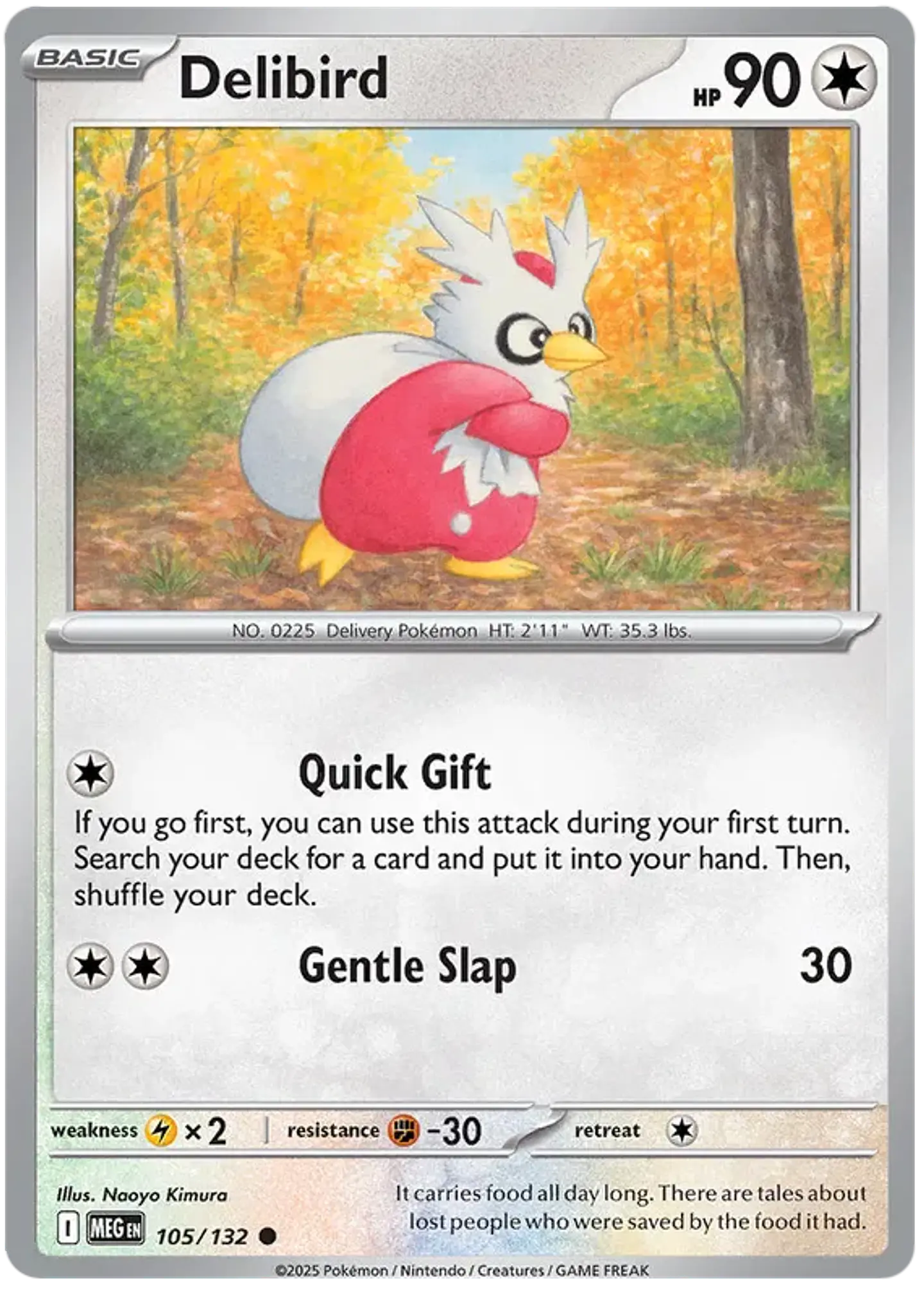 Delibird - Megaevolution - Megaevolucion 1