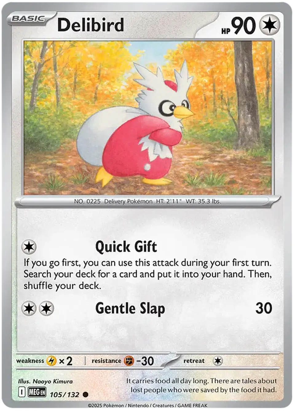 Delibird - Megaevolution - Megaevolucion 1