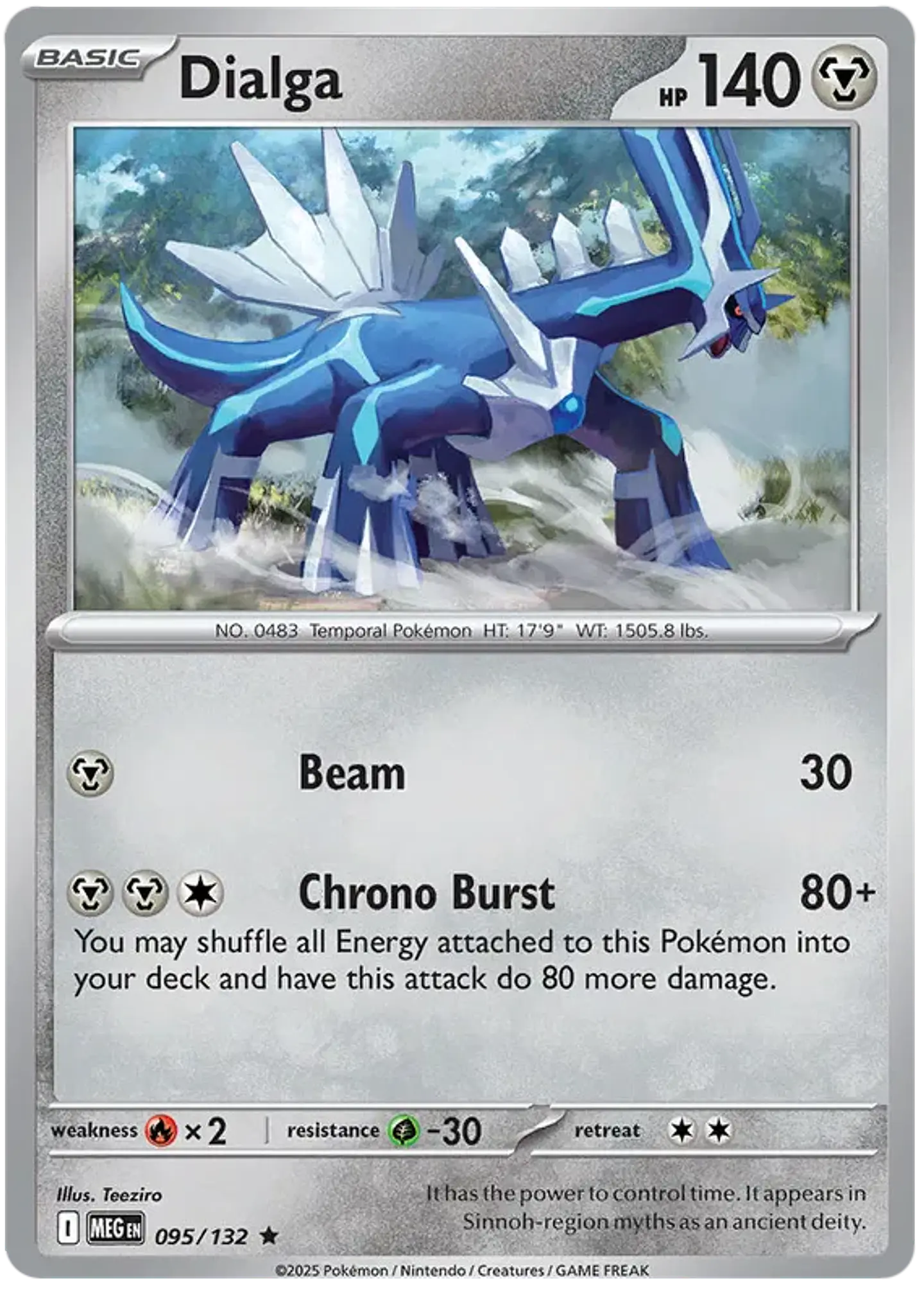 Dialga - Megaevolucion - Megaevolucion 1