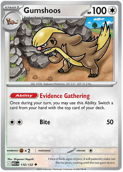 Gumshoos - Megaevolution - Megaevolucion