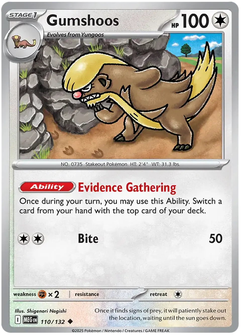 Gumshoos - Megaevolution - Megaevolucion 1