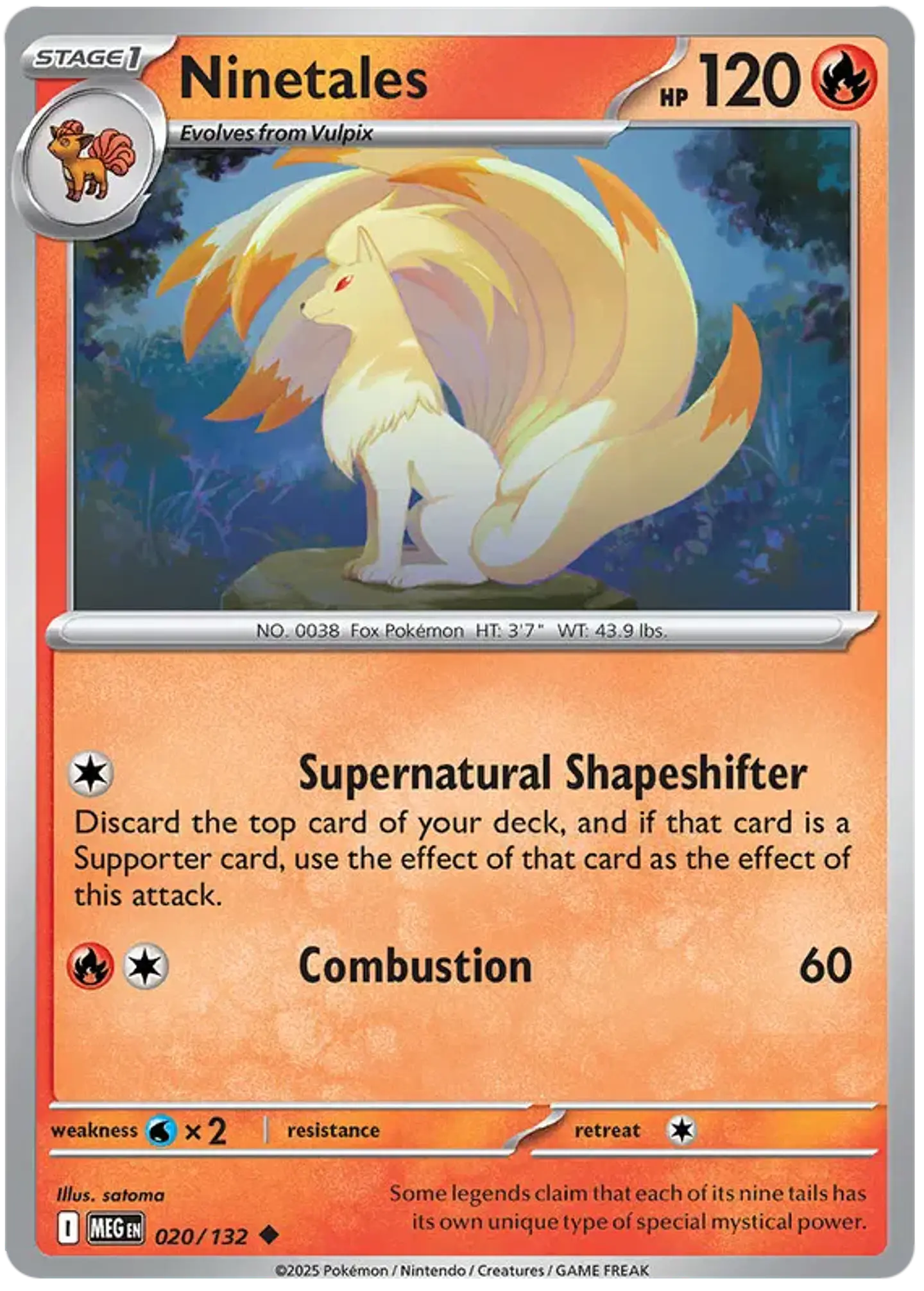 Ninetales - Megaevolucion - Megaevoluton 1