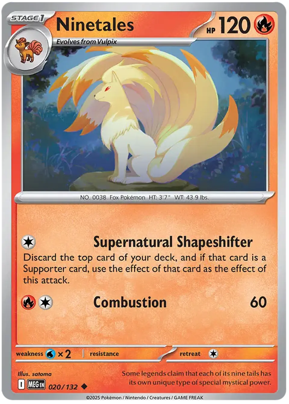 Ninetales - Megaevolucion - Megaevoluton 1