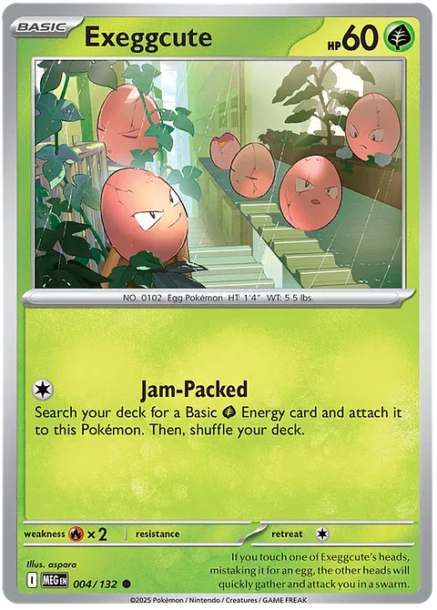 Exeggcute - Megaevolucion - Megaevolution