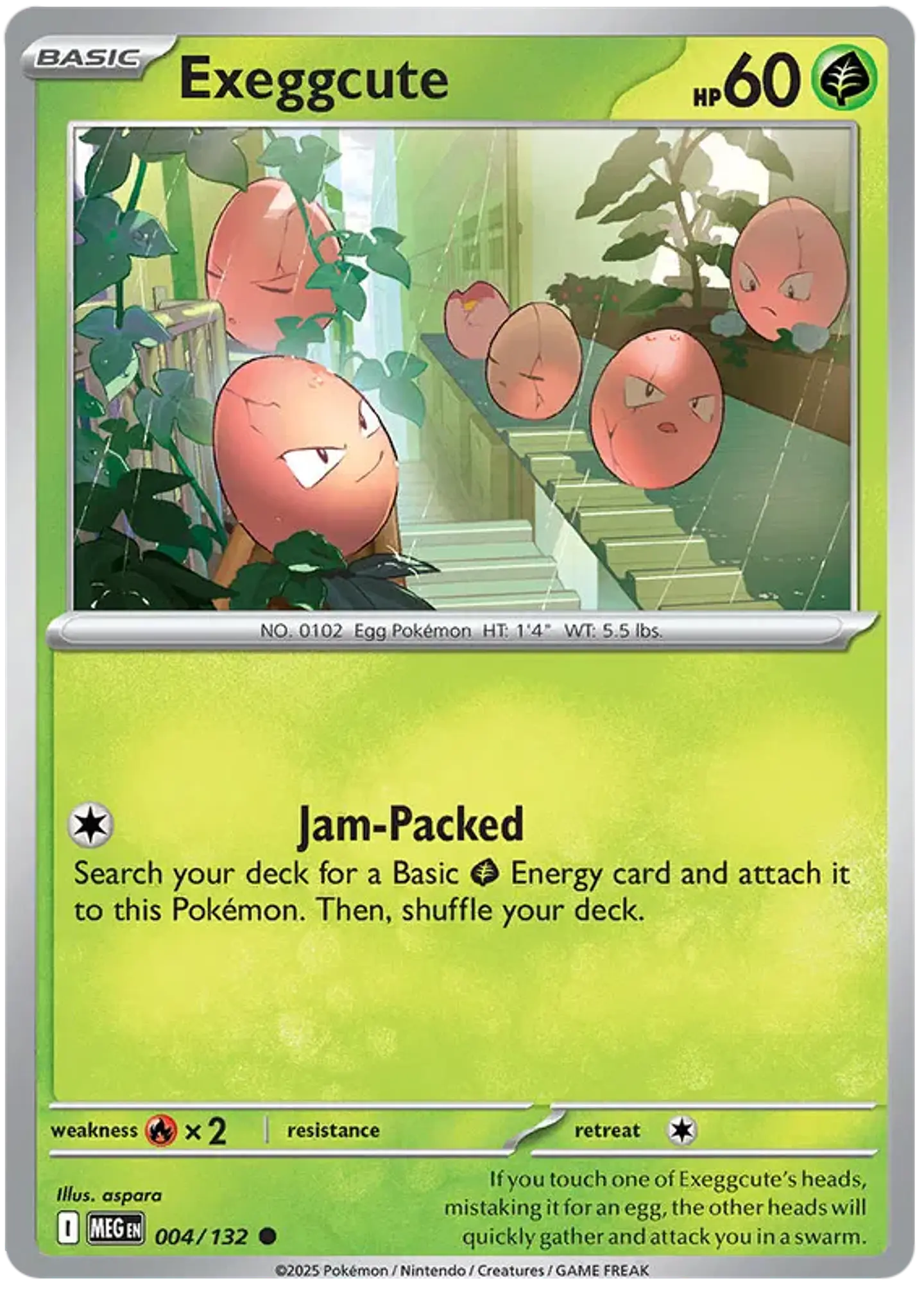 Exeggcute - Megaevolucion - Megaevolution 1