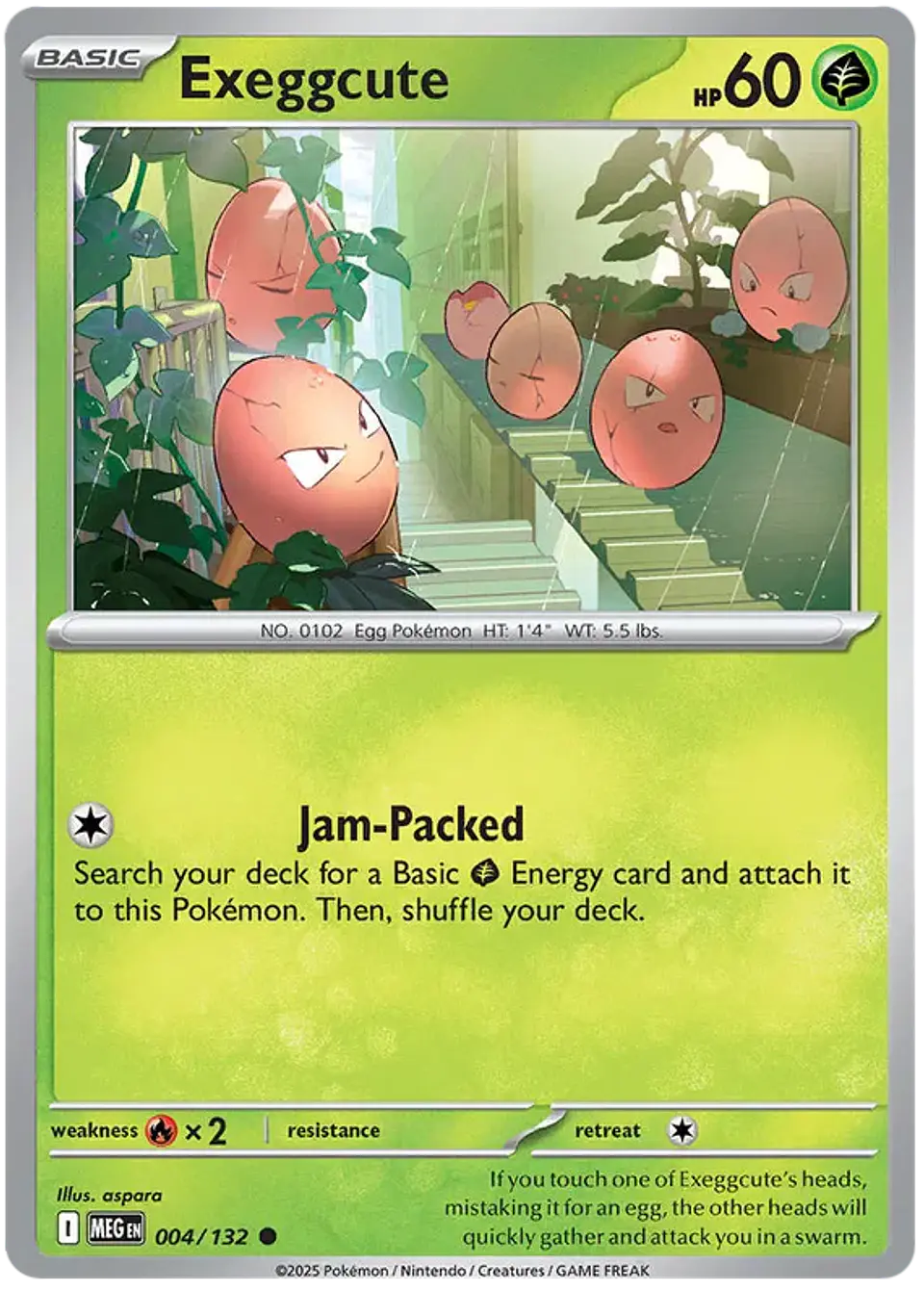 Exeggcute - Megaevolucion - Megaevolution 1