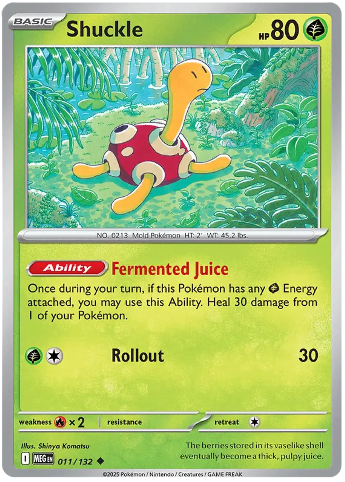 Shuckle - Megaevolucion - Megaevolution 1