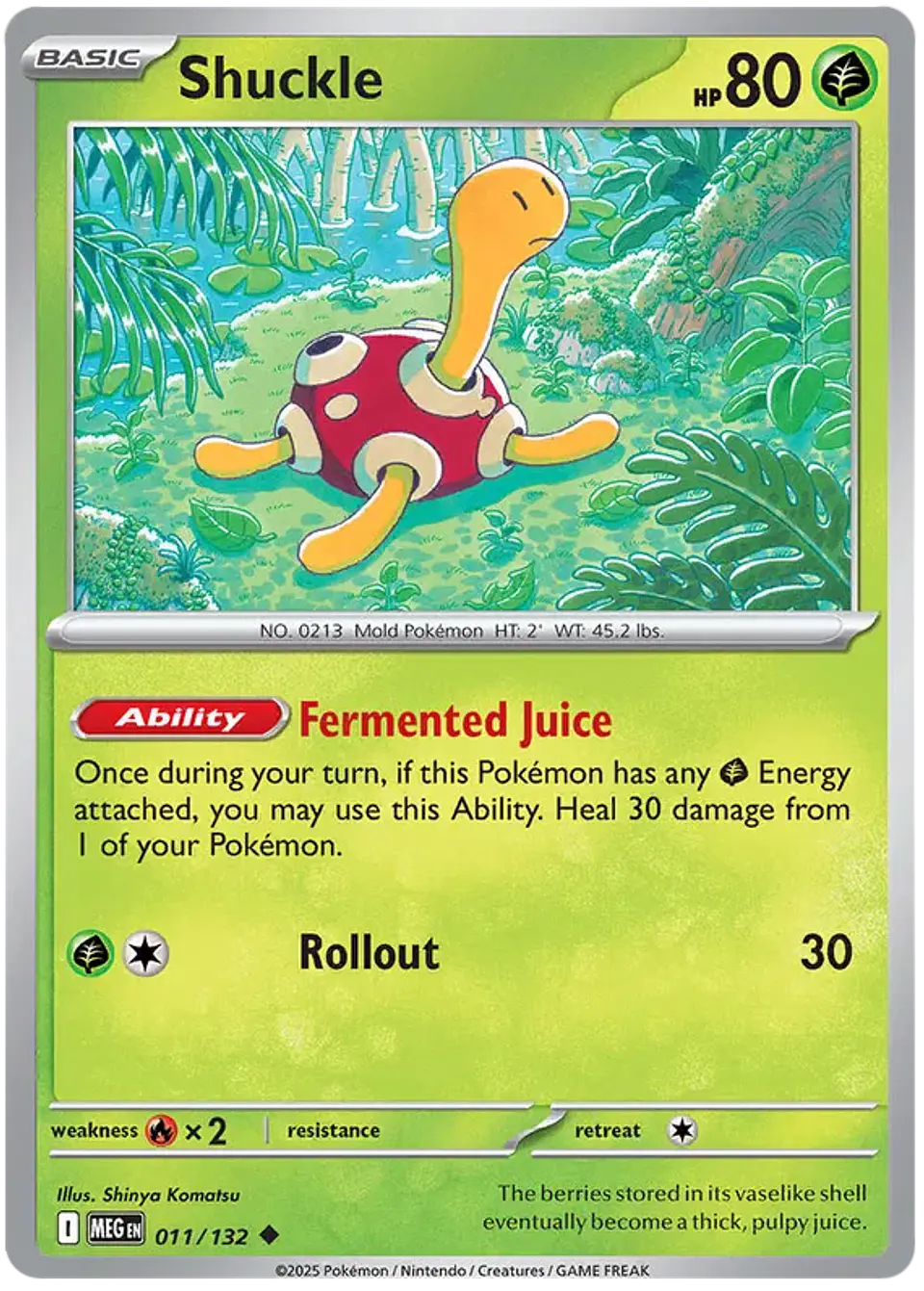 Shuckle - Megaevolucion - Megaevolution 1