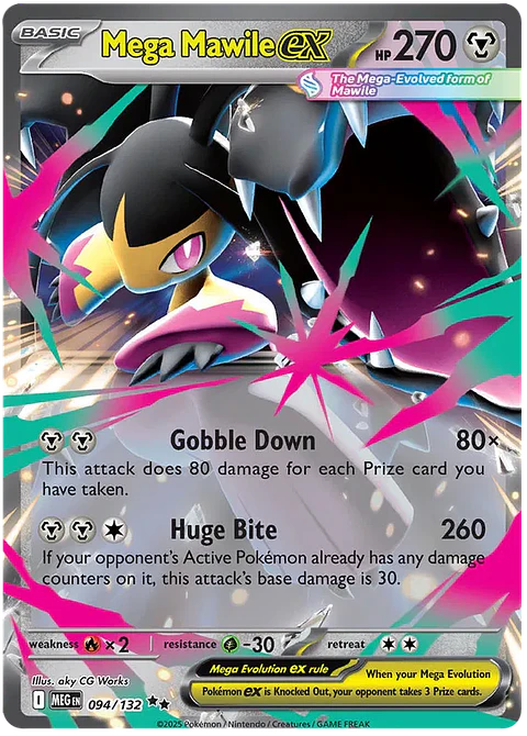 Mega Mawile ex - Megaevolucion - Megaevolution