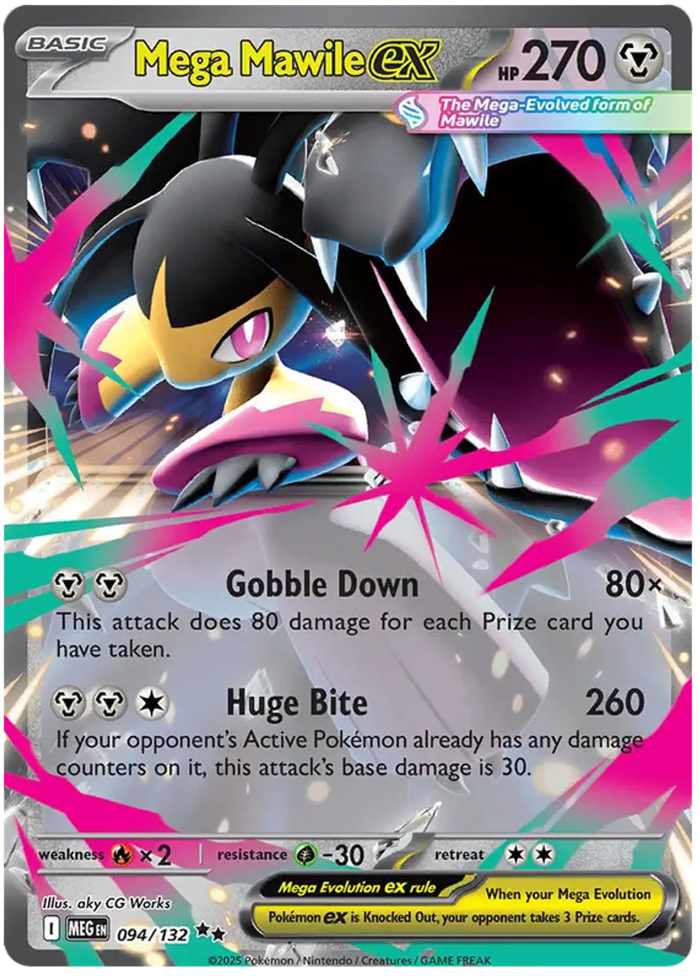 Mega Mawile ex - Megaevolucion - Megaevolution 1