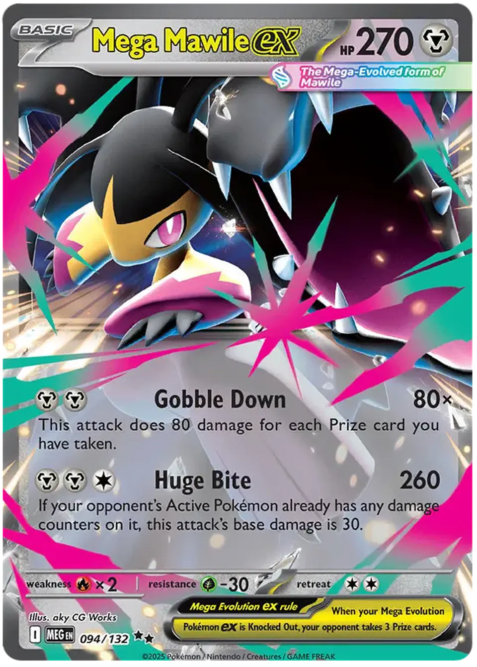 Mega Mawile ex - Megaevolucion - Megaevolution 1