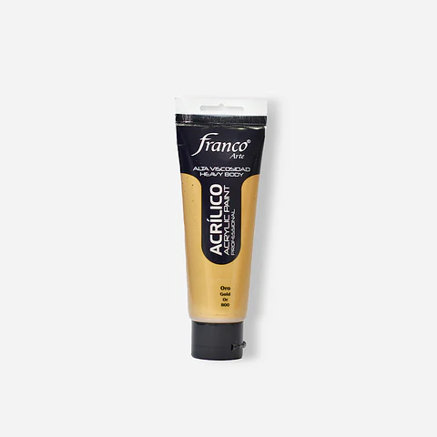 PROF.ACRYLIC PAINT 100ML ORO - GOLD