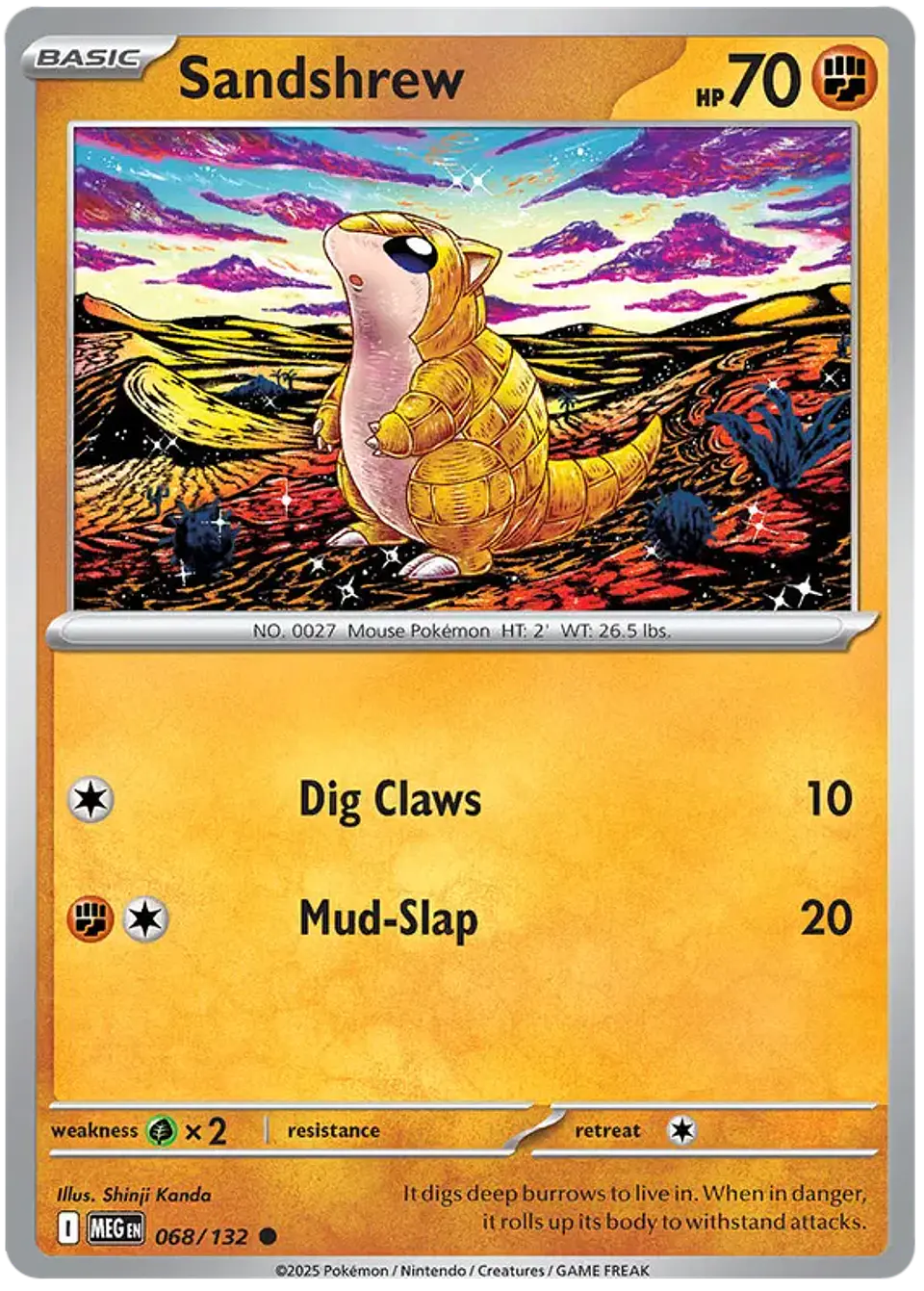 Sandshrew - Megaevolution - Megaevolucion 1