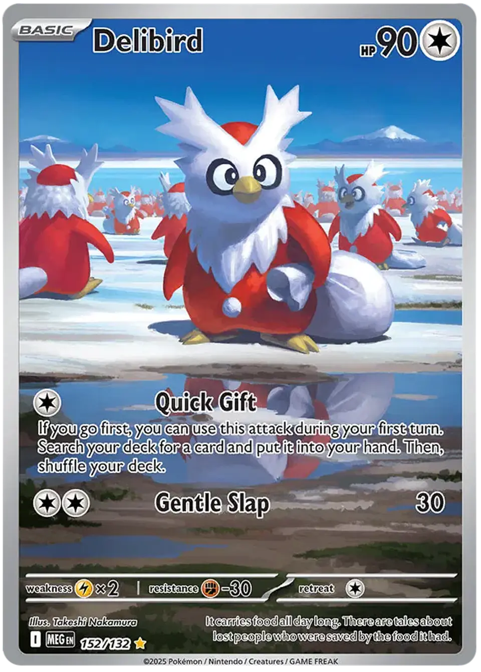Delibird - Megaevolucion - Megaevolution  1