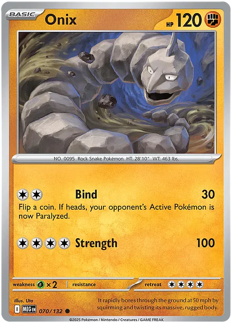 Onix - Mega Evolution - Megaevolucion