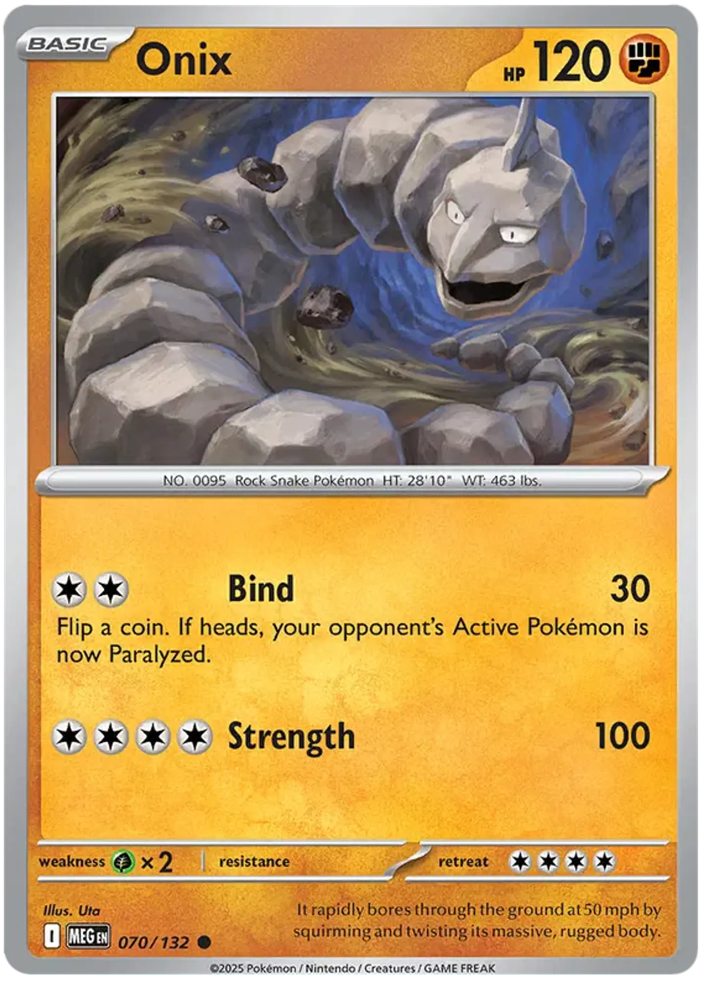 Onix - Mega Evolution - Megaevolucion 1
