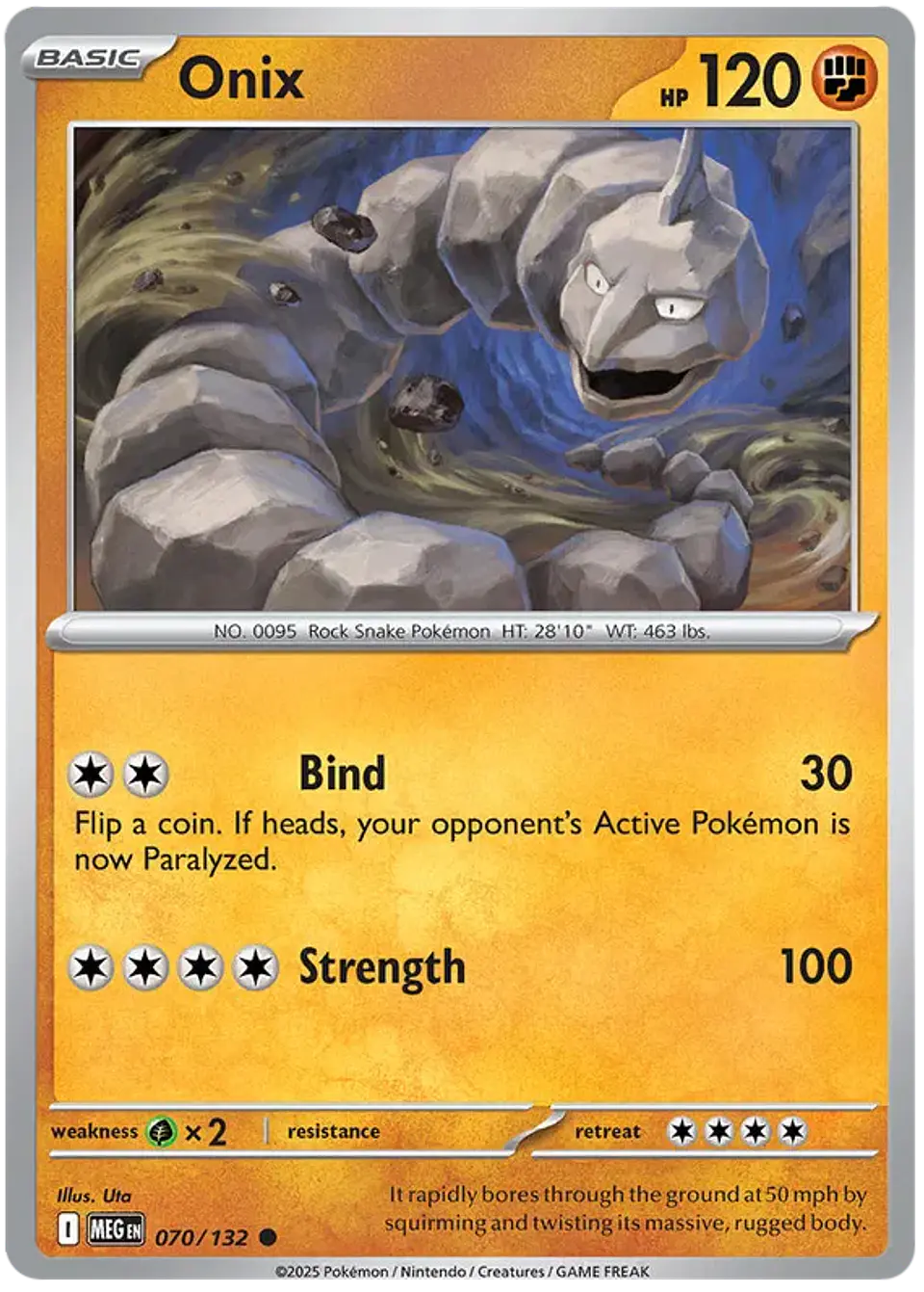 Onix - Mega Evolution - Megaevolucion 1
